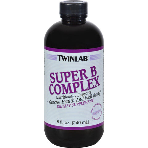 Twinlab Super B Complex - Regular - Case Of 1 - 8 Fl Oz.