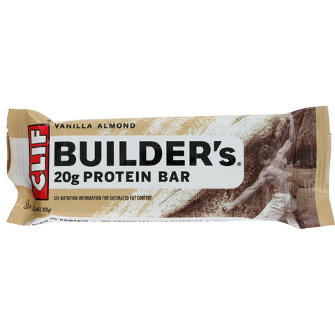 Clif Bar Builder Bar - Vanilla Almond - Case Of 12 - 2.4 Oz