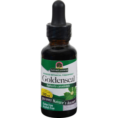 Nature's Answer Goldenseal Root Alcohol Free - 1 Fl Oz