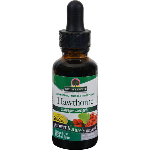Nature's Answer Hawthorn Berry Leaf And Flower - 1 Fl Oz