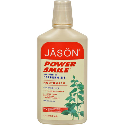 Jason Powersmile Mouthwash Peppermint - 16 Fl Oz