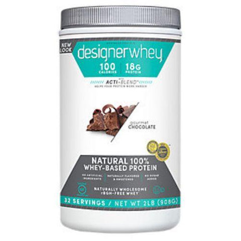 Designer Whey Protein Powder Chocolate - 2 Lbs