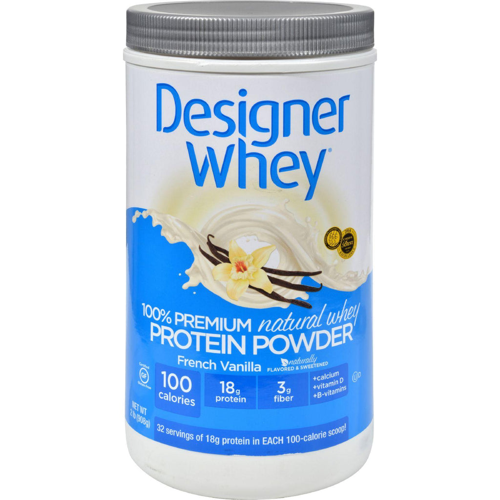 Designer Whey Protein Powder French Vanilla - 2 Lbs
