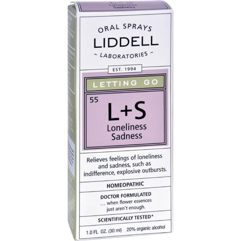 Liddell Homeopathic Letting Go For Loneliness And Sadness - 1 Fl Oz