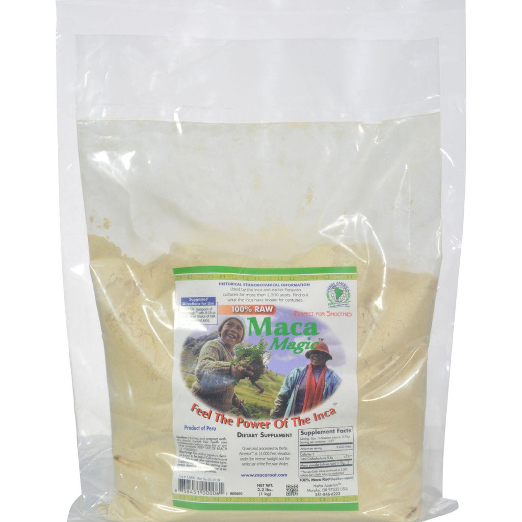 Maca Magic Raw Maca Powder - 2.2 Lbs