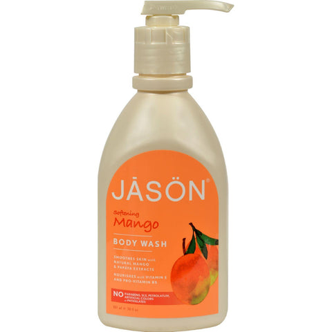 Jason Satin Shower Body Wash Mango - 30 Fl Oz