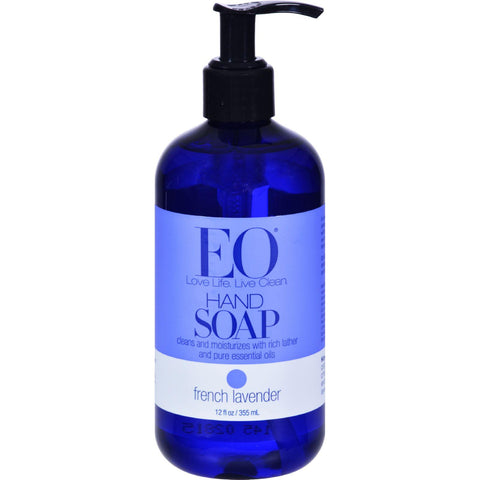Eo Products Liquid Hand Soap French Lavender - 12 Fl Oz