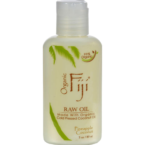 Organic Fiji Virgin Coconut Oil Pineapple - 3 Fl Oz