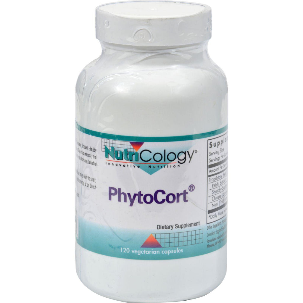 Nutricology Phytocort - 120 Vegetarian Capsules