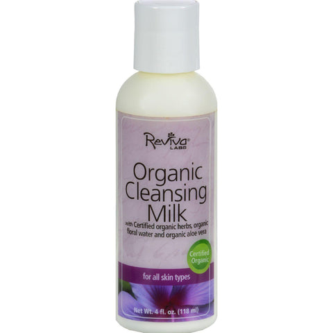 Reviva Labs Organic Cleansing Milk - 4 Fl Oz
