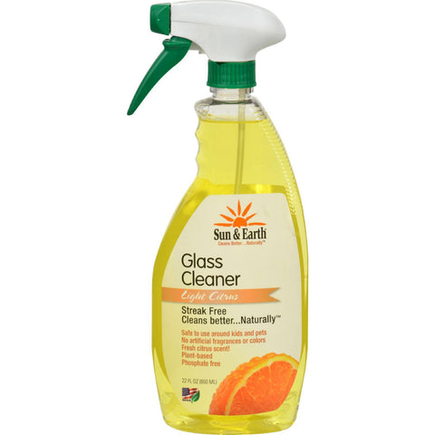 Sun And Earth Natural Glass Cleaner - 22 Fl Oz