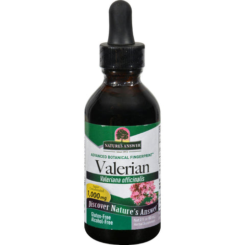 Nature's Answer Valerian Root Alcohol Free - 2 Fl Oz