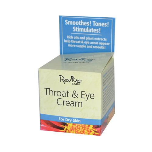 Reviva Labs Throat And Eye Cream - 1.5 Oz