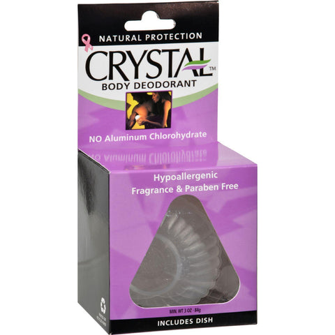 Crystal Rock Body Deodorant - 3 Oz