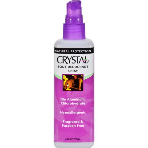 Crystal Body Deodorant Spray - 4 Fl Oz