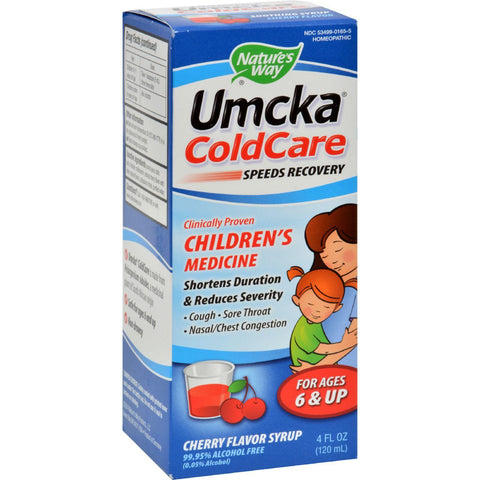 Nature's Way Umcka Children Coldcare Syrup Cherry - 4 Fl Oz