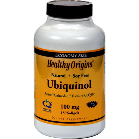 Healthy Origins Ubiquinol Kaneka Qh - 100 Mg - 150 Softgels