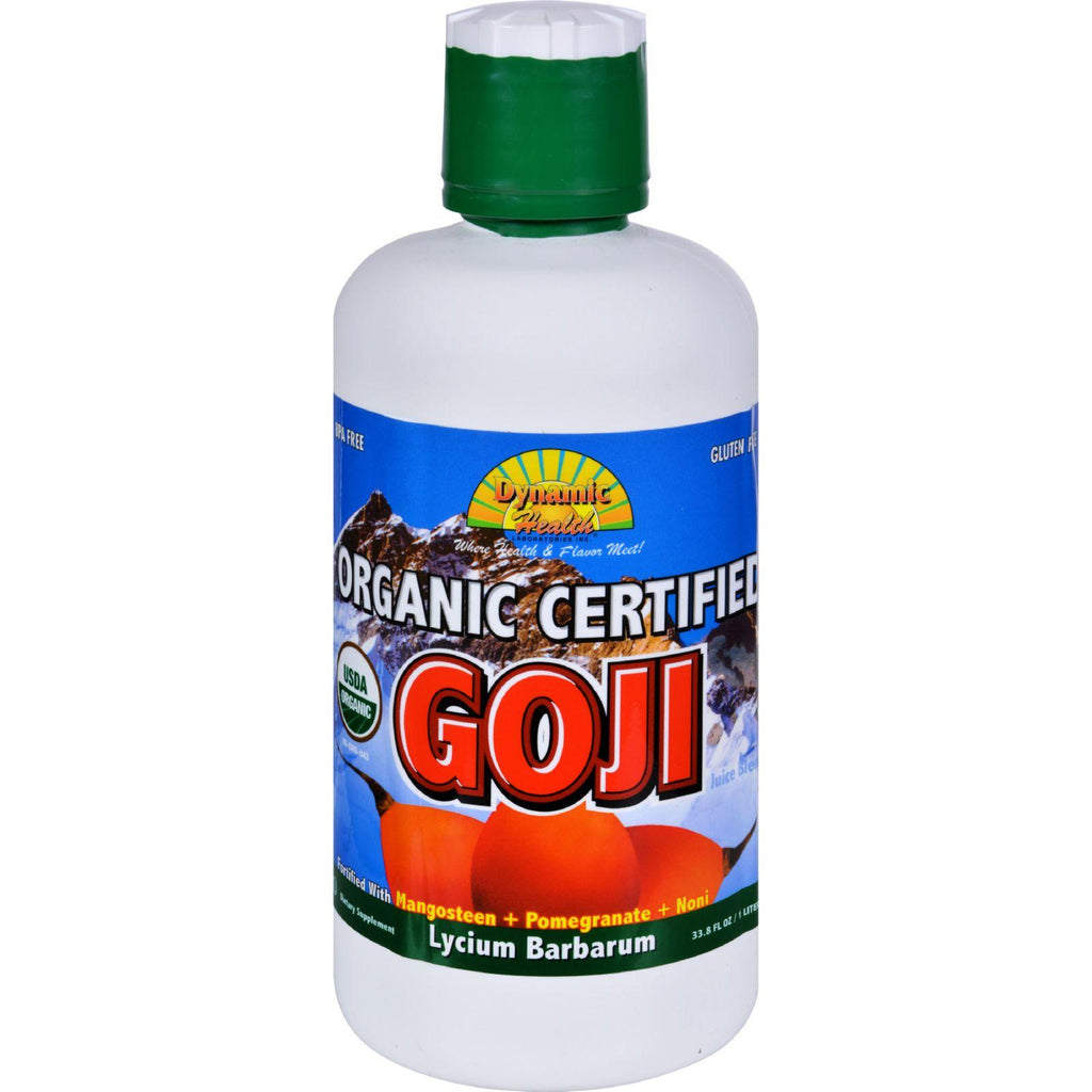 Dynamic Health Organic Certified Goji Juice Blend - 33.8 Fl Oz