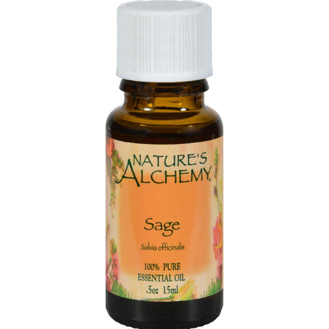 Nature's Alchemy 100% Pure Essential Oil Sage - 0.5 Fl Oz
