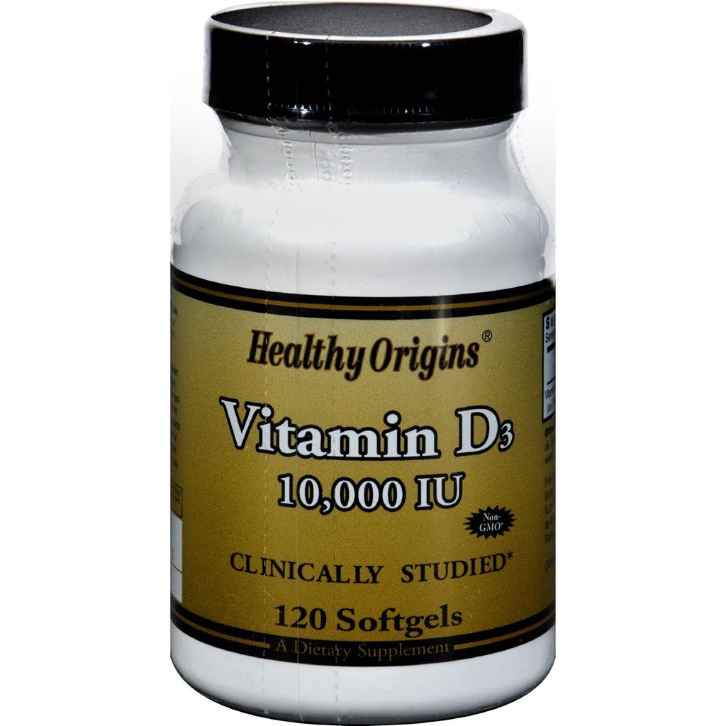 Healthy Origins Vitamin D3 - 10000 Iu - 120 Softgels