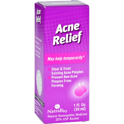 Natrabio Acne Relief Oral Drops - 1 Fl Oz