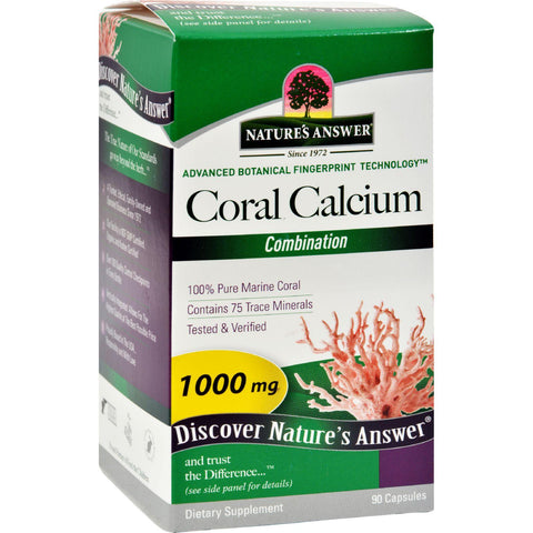 Nature's Answer Coral Calcium Choice - 90 Capsules