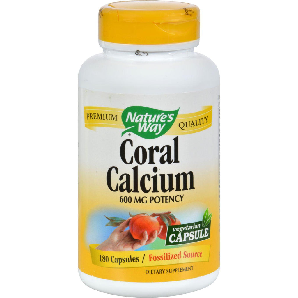 Nature's Way Coral Calcium With 73 Trace Minerals - 180 Vcaps