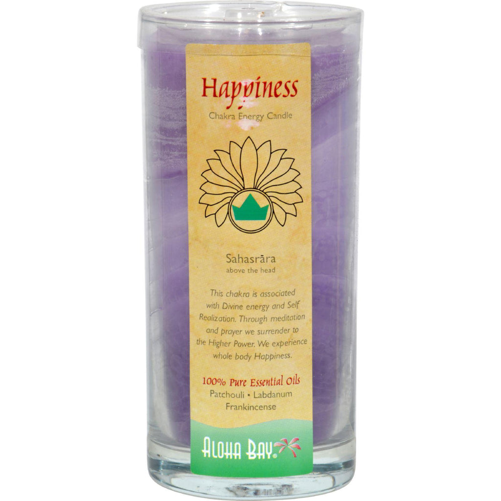 Aloha Bay Chakra Candle Jar Happiness - 11 Oz