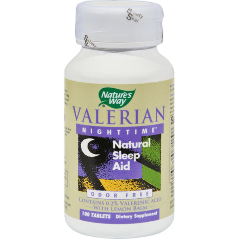 Nature's Way Valerian Nighttime - 100 Tablets