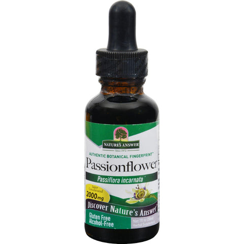 Nature's Answer Passionflower Herb Alcohol Free - 1 Fl Oz