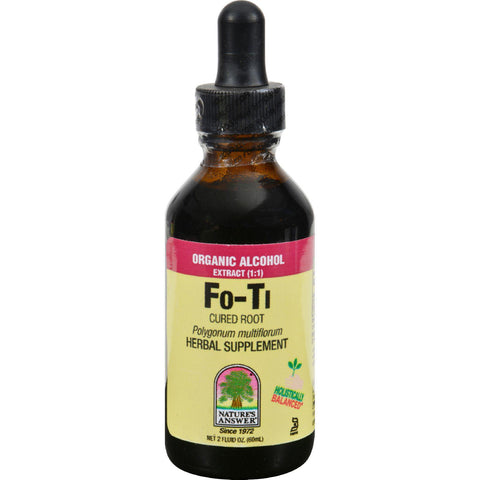 Nature's Answer Fo-ti Cured Root - 2 Fl Oz