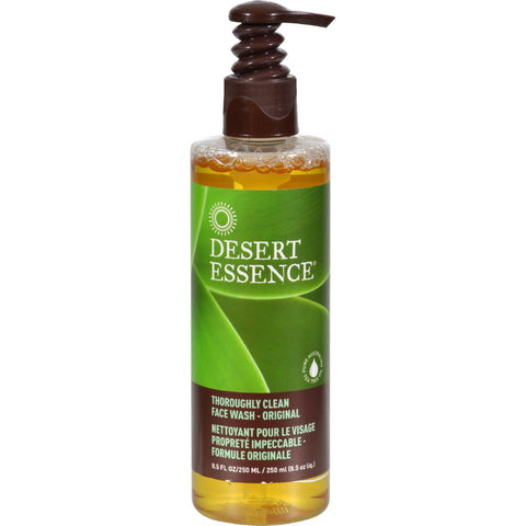 Desert Essence Thoroughly Clean Face Wash - Original - 8.5 Fl Oz