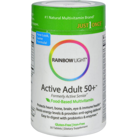 Rainbow Light Active Senior Multivitamin - 30 Tablets