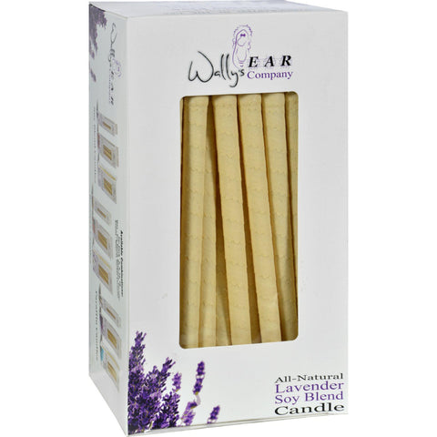 Wally's Natural Products Candles -soy Blend Lavender - Case Of 75