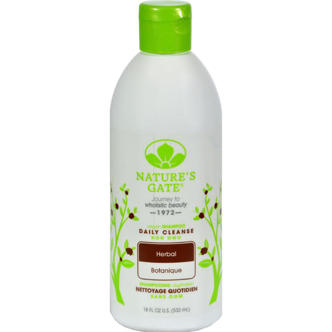 Nature's Gate Herbal Daily Cleansing Shampoo - 18 Fl Oz