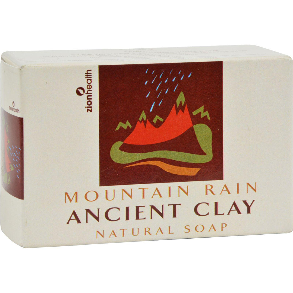 Zion Health Clay Soap - Mountain Rain - 6 Oz