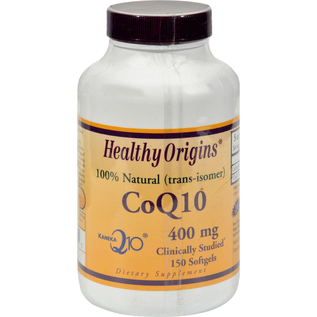 Healthy Origins Coq10 Gels 400 Mg - 150 Softgels