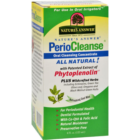 Nature's Answer Periocleanse Oral Cleansing Concentrate - 4 Fl Oz