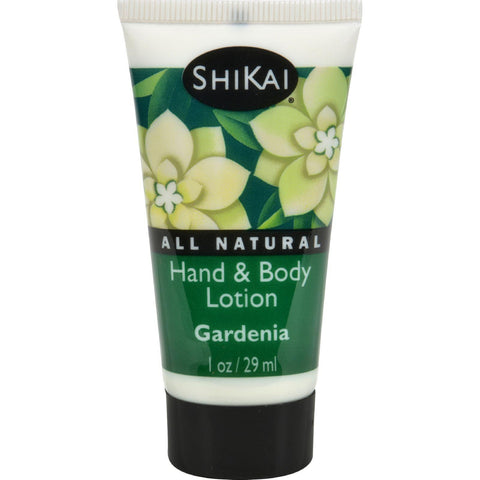 Shikai Products Hand And Body Lotion - Gardenia -trial Size - Case Of 12 - 1 Oz