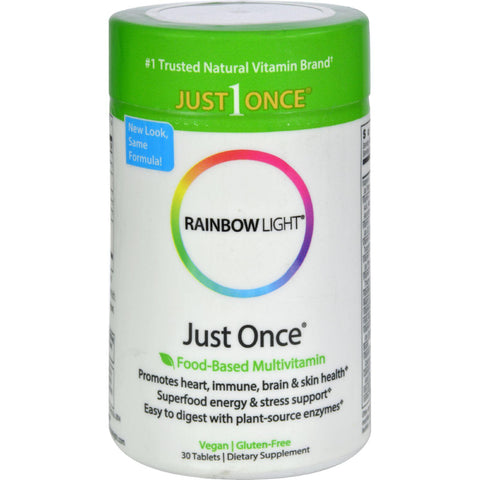 Rainbow Light Just Once Food-based Multivitamin - 30 Tablets