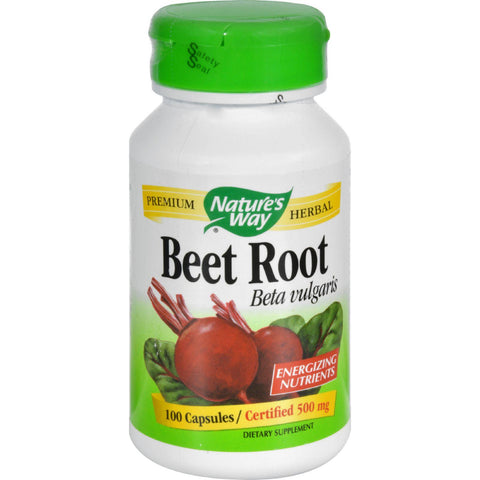 Nature's Way Beet Root Beta Vulgaris - 100 Capsules