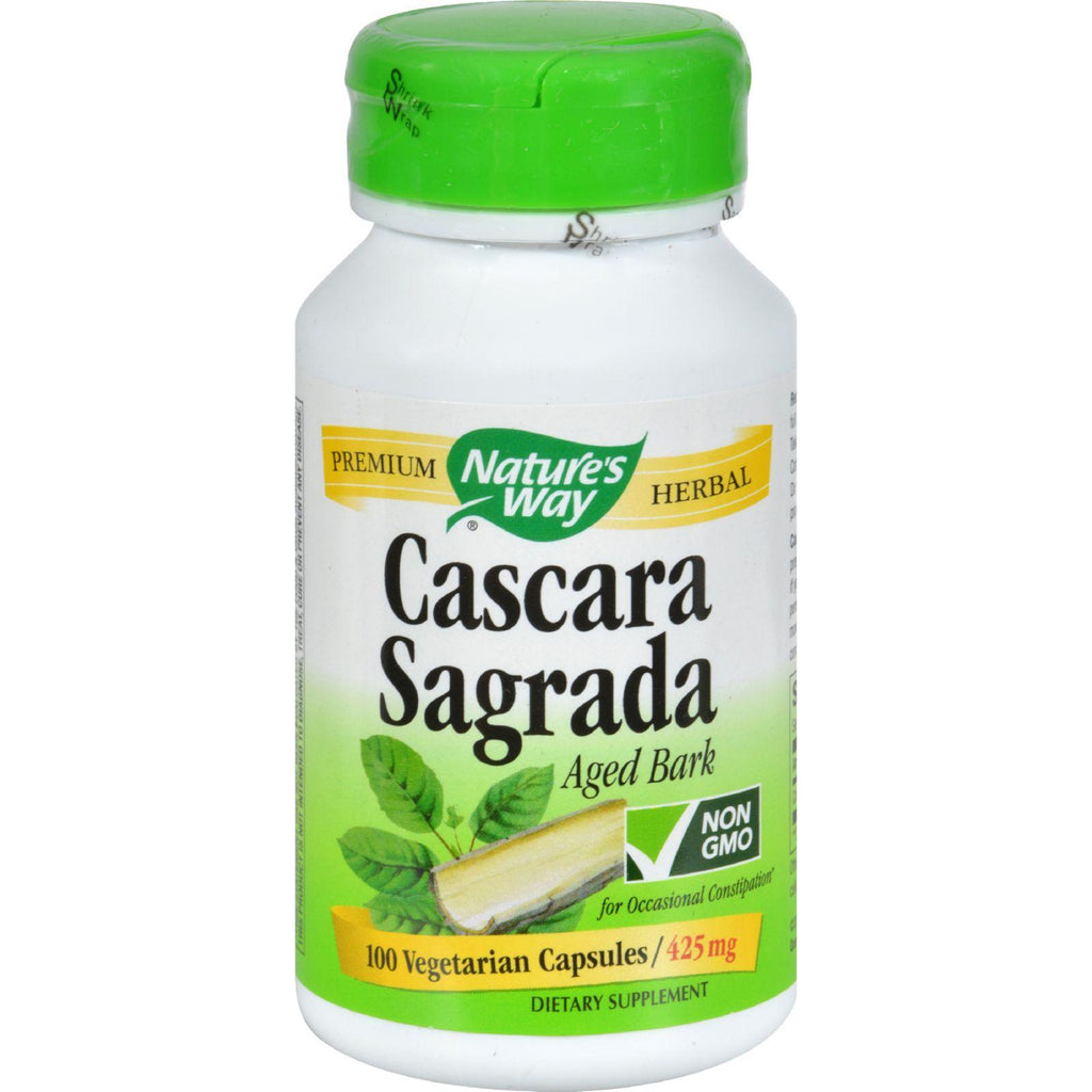 Nature's Way Cascara Sagrada Aged Bark - 100 Vcaps