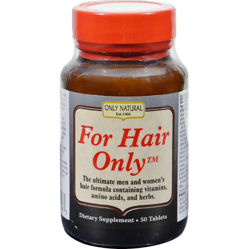 Only Natural For Hair Only - 50 Tablets