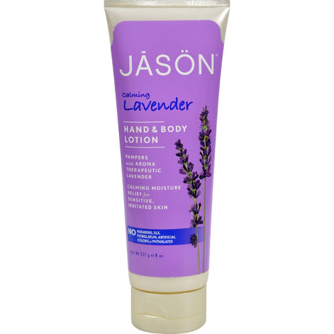 Jason Pure Natural Hand And Body Lotion Calming Lavender - 8 Fl Oz
