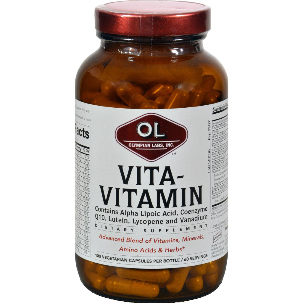 Olympian Labs Vita-vitamin - 180 Vegetarian Capsules