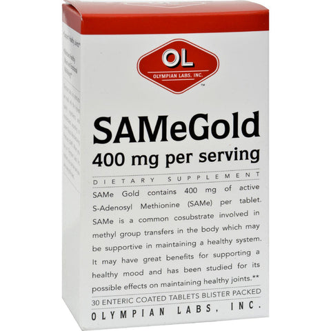 Olympian Labs Same Gold - 400 Mg - 30 Tablets