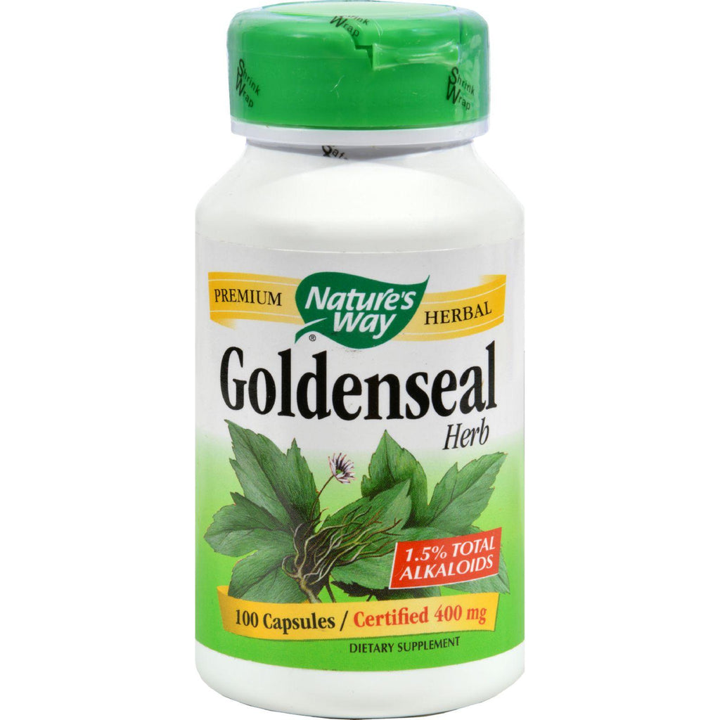 Nature's Way Goldenseal Herb - 100 Capsules