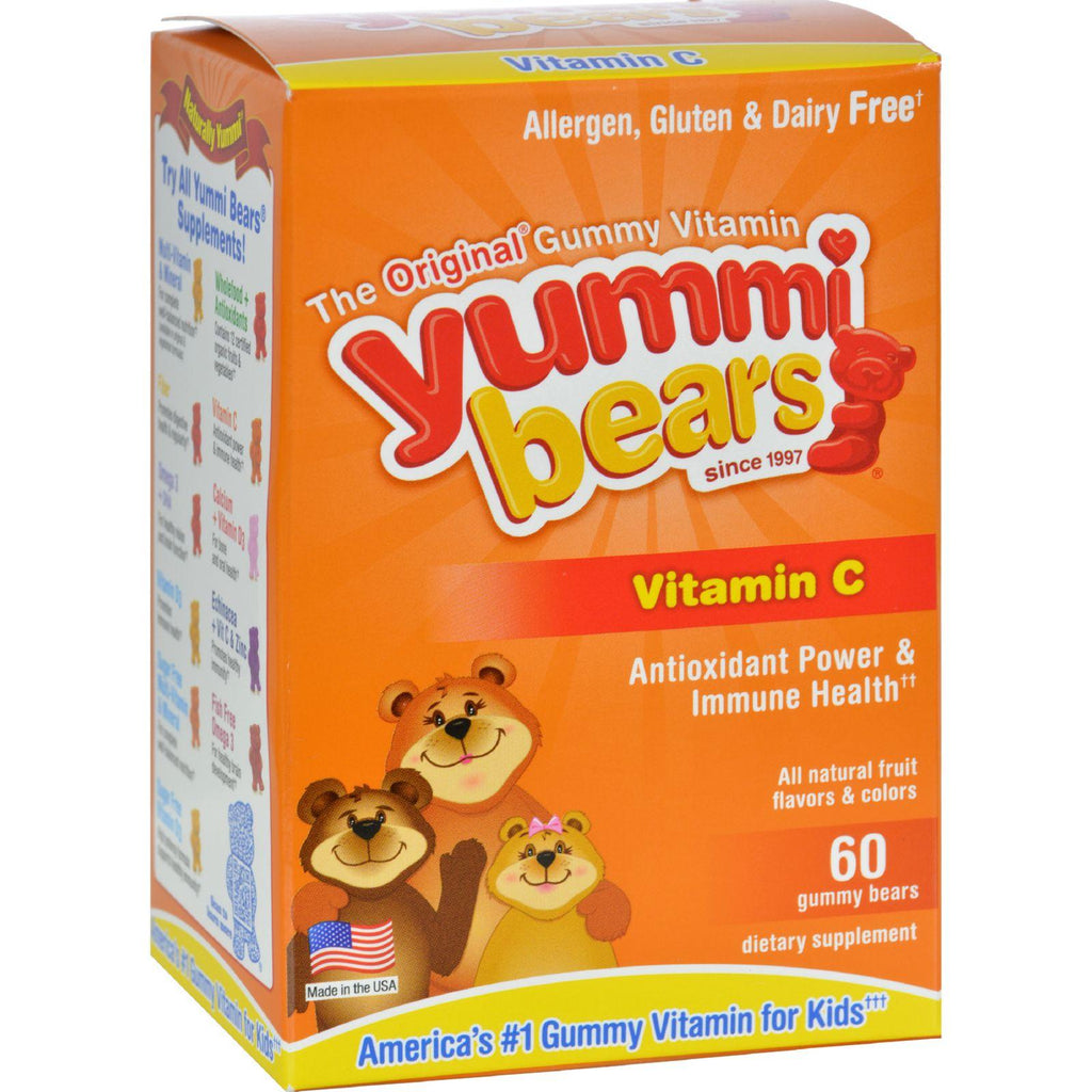 Hero Nutritionals Yummi Bears Vitamin C - 60 Chewables