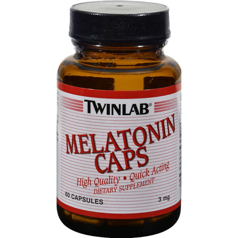 Twinlab Melatonin Caps - 3 Mg - 60 Capsules