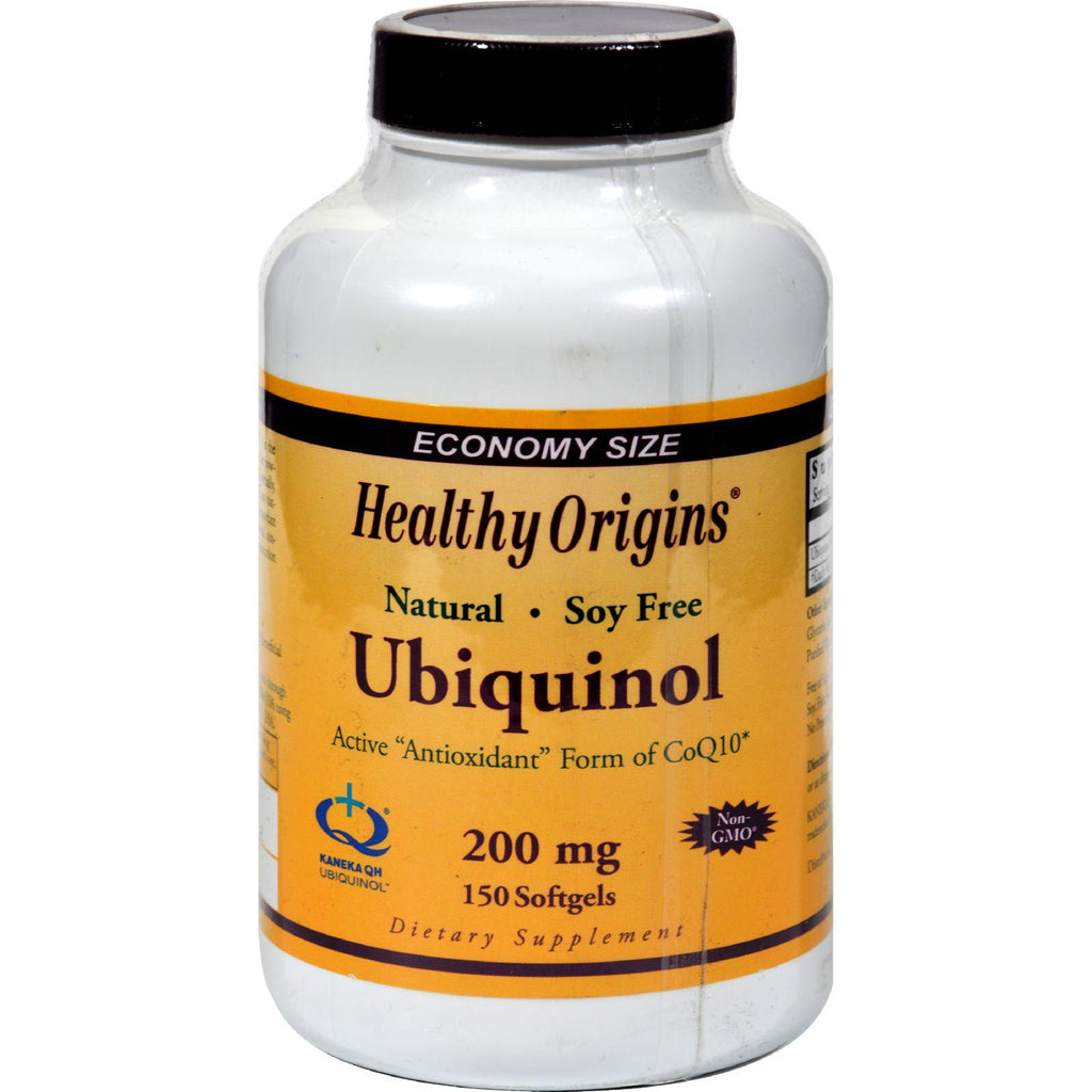 Healthy Origins Ubiquinol - Soy Free, Non-gmo Formula - 200 Mg - 150 Softgels